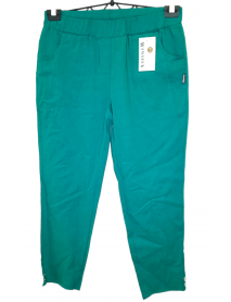 WIMATEX TENKÉ LETNE ZELENÉ ELASTICKÉ 3/4 NOHAVICE PRE MOLETKY veľkosť 48